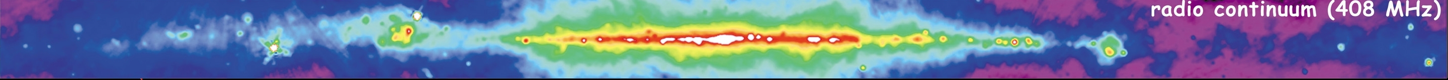 電波(408MHz連続波)でみた天の川